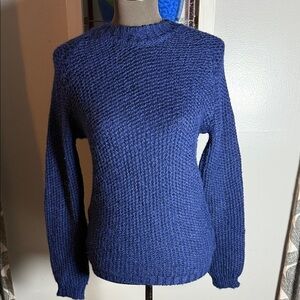 Pink Memories Made in Italy Zip Back Sweater SZ Small